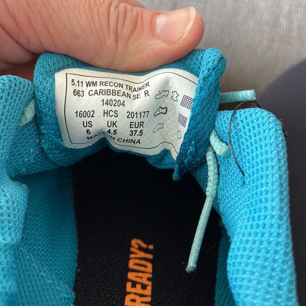 5.11 Tactical Recon Rope Ready sneaker workout shoe size 6 - Picture 8 of 8